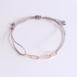 Bracelet cordon chaîne plaqué or THEA