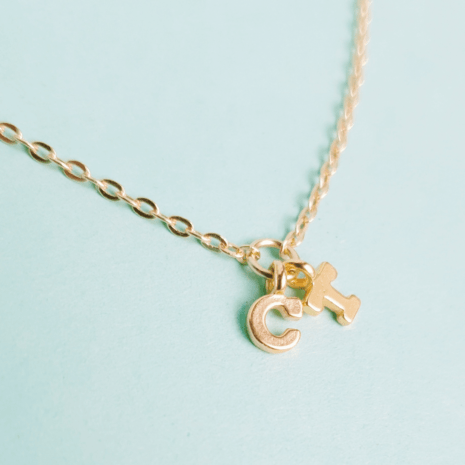 Collier chaîne simple personnalisé et anneau UNA Collier chaîne simple personnalisé et anneau UNA